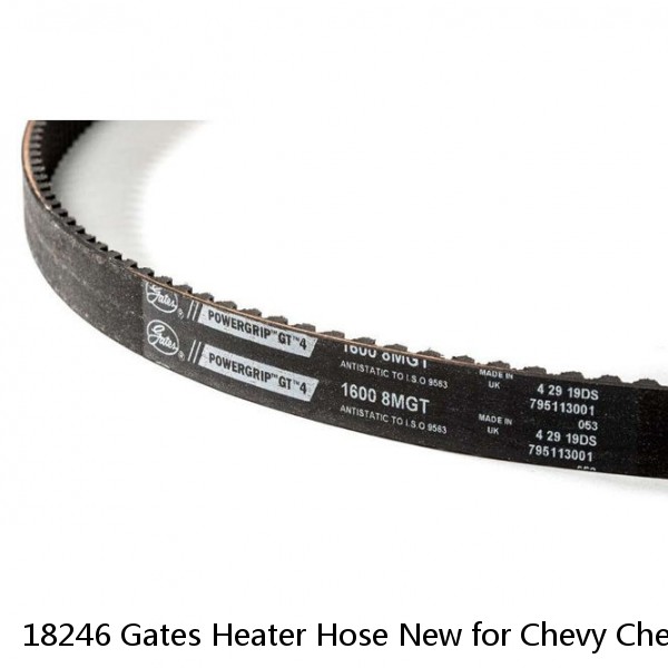 18246 Gates Heater Hose New for Chevy Chevrolet Cavalier Pontiac Grand Am Toyota