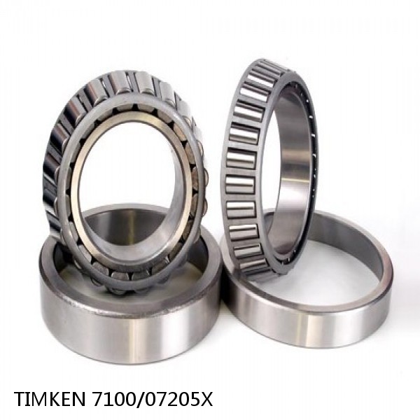 TIMKEN 7100/07205X Tapered Roller Bearings Tapered Single Metric #1 small image