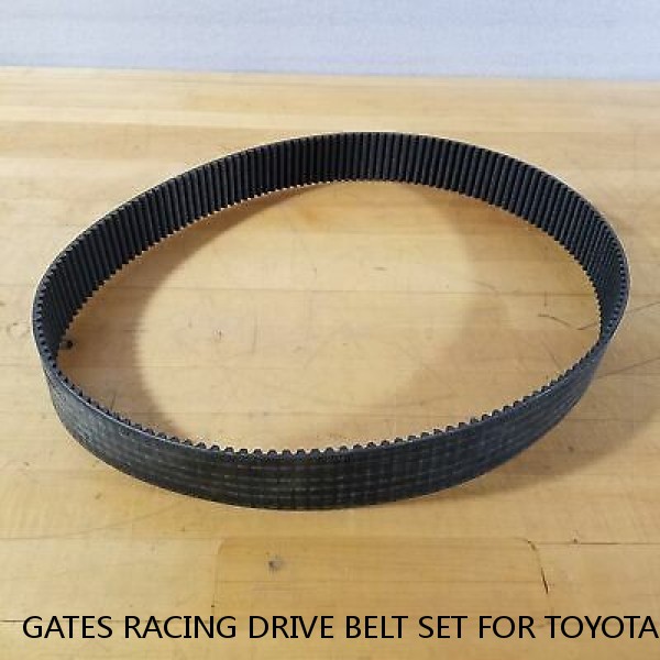 GATES RACING DRIVE BELT SET FOR TOYOTA CELICA GT4 ST185R 3S-GTE 2.0L W/O A/C #1 small image