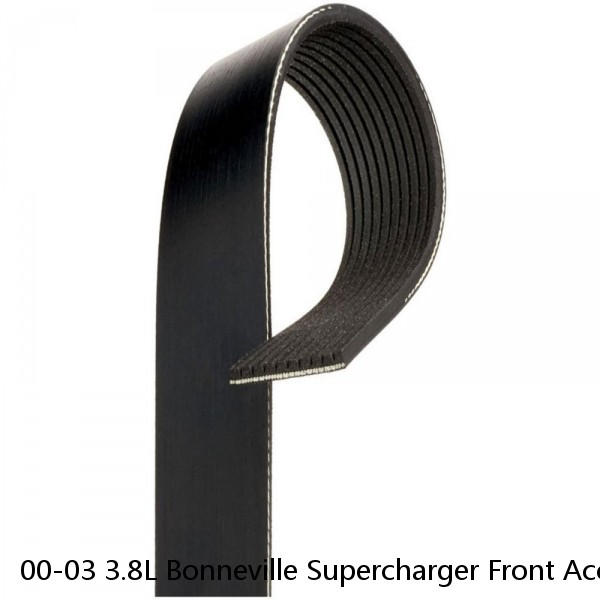 00-03 3.8L Bonneville Supercharger Front Accessory Serpentine Drive Belt GATES #1 small image