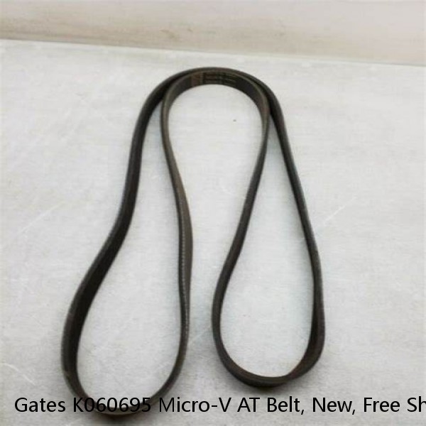 Gates K060695 Micro-V AT Belt, New, Free Shipping #1 image