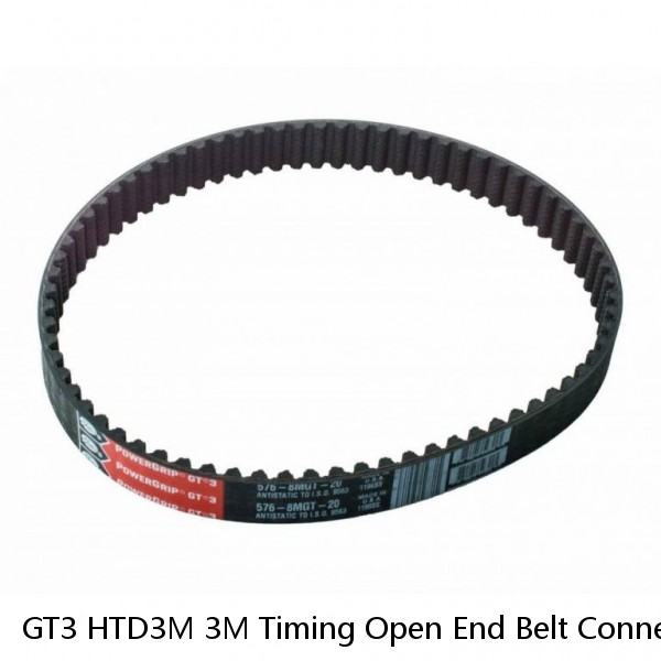 GT3 HTD3M 3M Timing Open End Belt Connector Teeth Plate 3D Printer Plastic #1 image