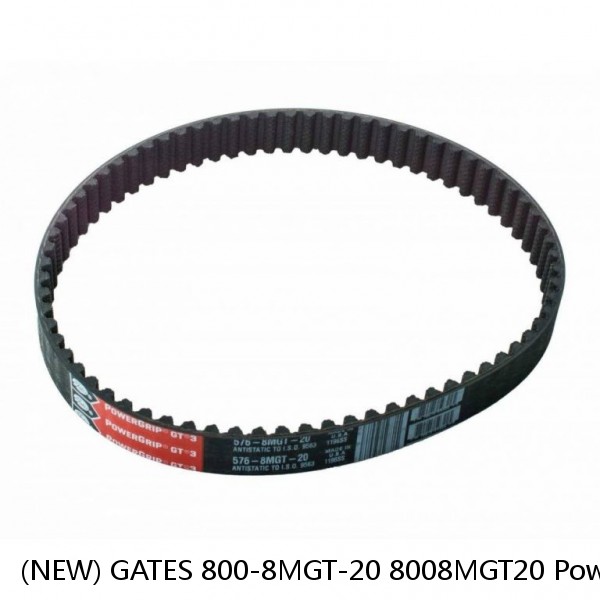 (NEW) GATES 800-8MGT-20 8008MGT20 PowerGrip GT3 USA Timing Belt  #1 image