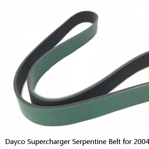 Dayco Supercharger Serpentine Belt for 2004-2005 Chevrolet Monte Carlo 3.8L hg #1 image