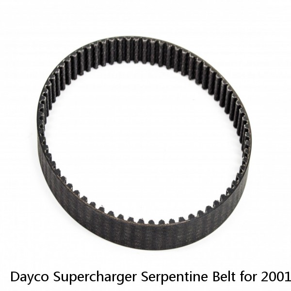 Dayco Supercharger Serpentine Belt for 2001-2004 Mercedes-Benz SLK230 um #1 image